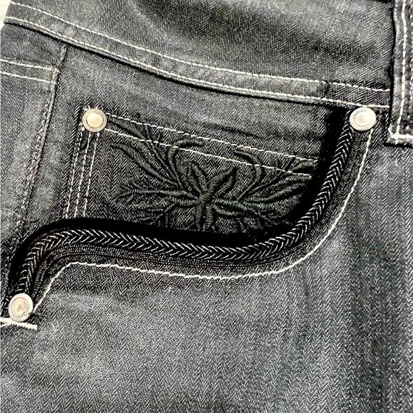 NWT HIGH-EVERYDAY COUTURE High Use Savvy Dark Blue Jeans, Size 26 - Picture 16 of 16